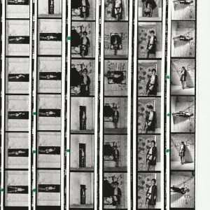 PHOTO argentique nu femme nue PLANCHE CONTACT NOIR ET BLANC  circa 1980