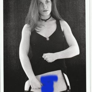 PHOTO argentique  NU NOIR ET BLANC format 13X18 circa 1980