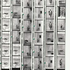 PHOTO argentique nu femme nue PLANCHE CONTACT NOIR ET BLANC  circa 1980