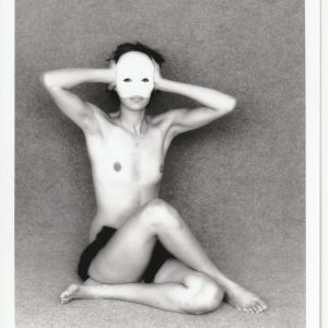 PHOTO argentique  NU NOIR ET BLANC format 13X18 circa 1980