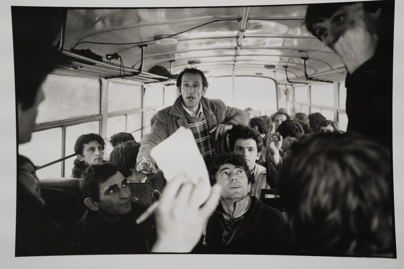 PHOTO Argentique reportage en Roumanie 18X24cm 1990 Olivier Culmann