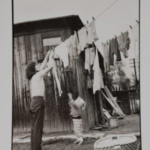 TIRAGE PHOTO  ARGENTIQUE 1990' Olivier Culmann	reportage en Roumanie 18X24cm
