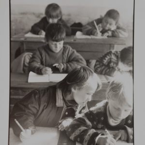 TIRAGE PHOTO  ARGENTIQUE 1990' Olivier Culmann	reportage en Roumanie 18X24cm