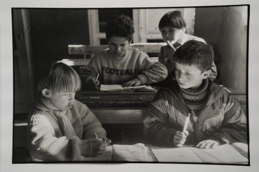 PHOTO Argentique reportage en Roumanie 18X24cm 1990 Olivier Culmann