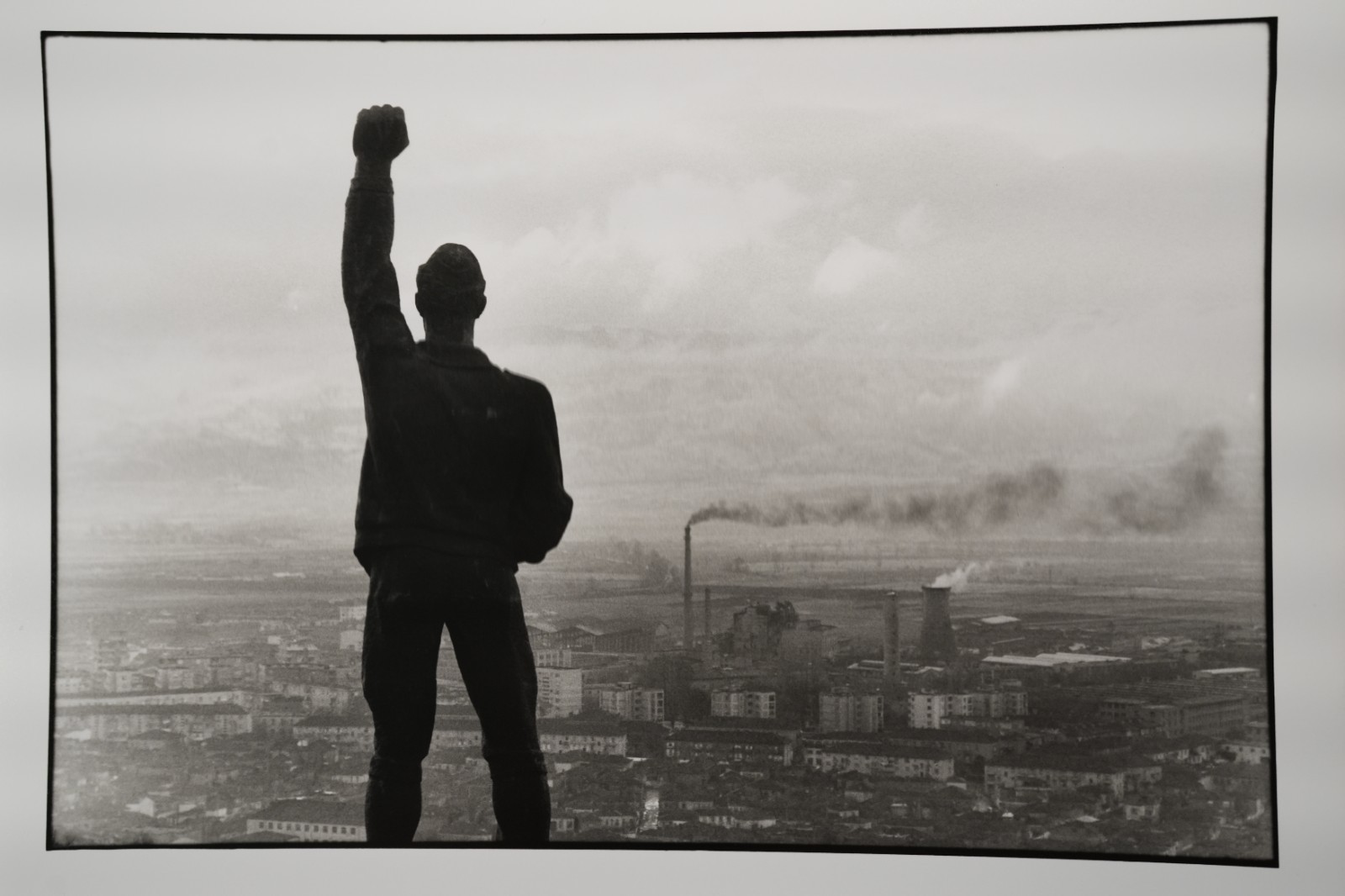 PHOTO Argentique reportage en Roumanie 18X24cm 1990 Olivier Culmann