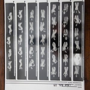 PHOTO argentique nu femme nue PLANCHE CONTACT NOIR ET BLANC  circa 1980