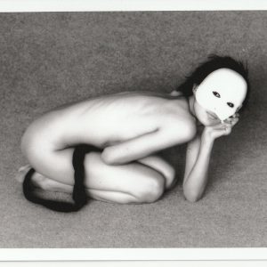 PHOTO argentique  NU NOIR ET BLANC format 13X18 circa 1980