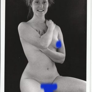 PHOTO argentique  NU NOIR ET BLANC format 13X18 circa 1980