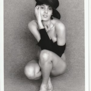 PHOTO argentique  NU NOIR ET BLANC format 13X18 circa 1980