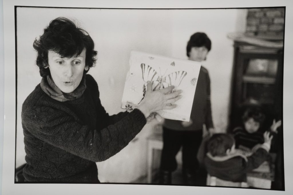 PHOTO Argentique reportage en Roumanie 18X24cm 1990 Olivier Culmann