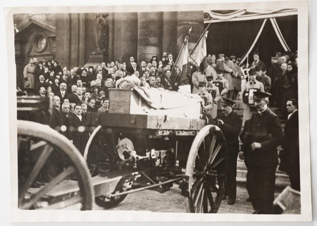 PHOTO France obsèques du Général Ferrié militaire 13X18cm 1930