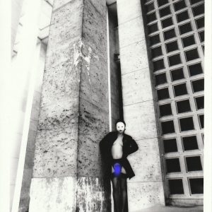 PHOTO argentique nu femme nue pinup NOIR ET BLANC format 13X18cm circa 1980