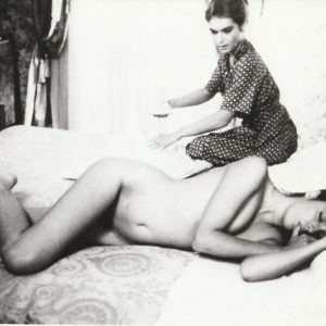 TIRAGE PHOTO	ARGENTIQUE 1970	SCENE DE FILM EROTIQUE 12X17cm
