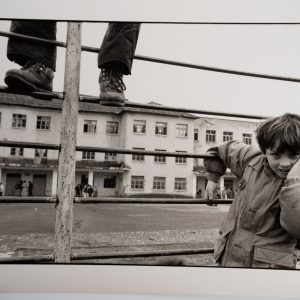 TIRAGE PHOTO  ARGENTIQUE 1990' Olivier Culmann	reportage en Roumanie 18X24cm