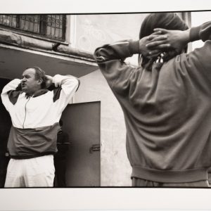 TIRAGE PHOTO  ARGENTIQUE 1990' Olivier Culmann	reportage en Roumanie 18X24cm