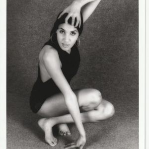 PHOTO argentique  femme sexy pinup NOIR ET BLANC format 13X18 circa 1980