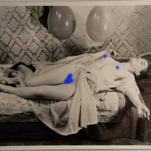 TIRAGE PHOTO Argentique	France	PINUP FEMME NUE NU ARTISTIQUE	18X24cm	1960