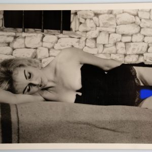 TIRAGE PHOTO	ARGENTIQUE 1960'	FEMME NUE NU ARTISTIQUE 13X18cm	NOIR ET BLANC