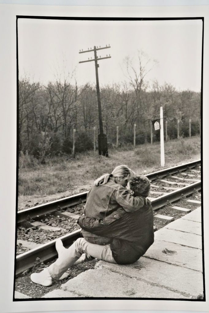 PHOTO Argentique reportage en Roumanie 18X24cm 1990 Olivier Culmann