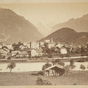 TIRAGE photo Albumine	Suisse	Interlaken	18X25CM	1880