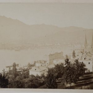 TIRAGE photo Albumine	Suisse	Lausanne	13,5X22,5CM	1870
