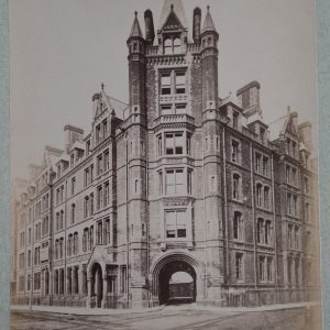 TIRAGE PHOTO	ALBUMINE 1880	EUROPE ANGLETERRE New Court Londres 12,5X15,5CM