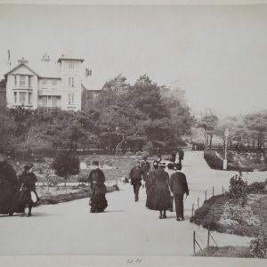 Photo Albumine	Angleterre	Panorama de Bournemouth 	14,5X22cm	1880