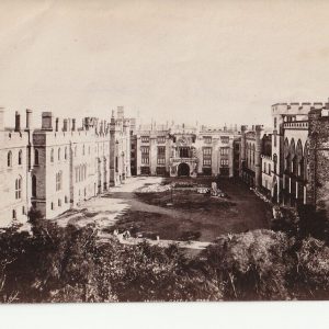 TIRAGE PHOTO	petite albumine 1880 Arundel Castle, ANGLETERRE 9X14CM