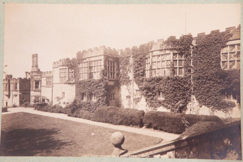 ALBUMINE Attribué à George Washington Wilson 1880 Haddon Hall Angleterre