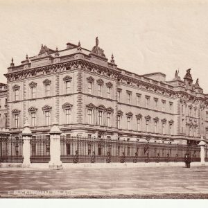 TIRAGE PHOTO	ALBUMINE 1880 ANGLETERRE LONDRES 11X17CM BUCKINGHAM PALACE