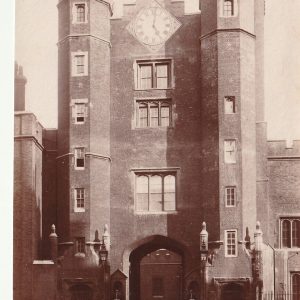 TIRAGE PHOTO	ALBUMINE 1880 ANGLETERRE LONDRES 11X17CM ST JAMES PALACE