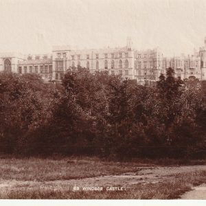 TIRAGE PHOTO	ALBUMINE 1880 ANGLETERRE LONDRES 11X17CM CHATEAU DE WINDSOR