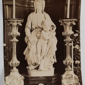 PHOTO Albumine	Belgique	Bruges Eglise Notre Dame 	12X18cm	1880