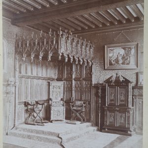 photo Albumine	Belgique	Château de Gaasbeek	23X29cm	1870