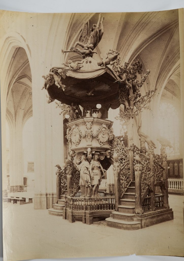 PHOTO Albumine	Belgique	Anvers	22X28cm	1880 Cathedrale