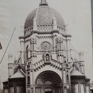 PHOTO Albumine	Belgique 22X28cm 1880 Bruxelles Église royale Sainte-Marie