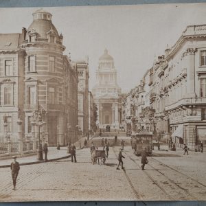 PHOTO Albumine	Belgique 22X28cm 1880 Bruxelles