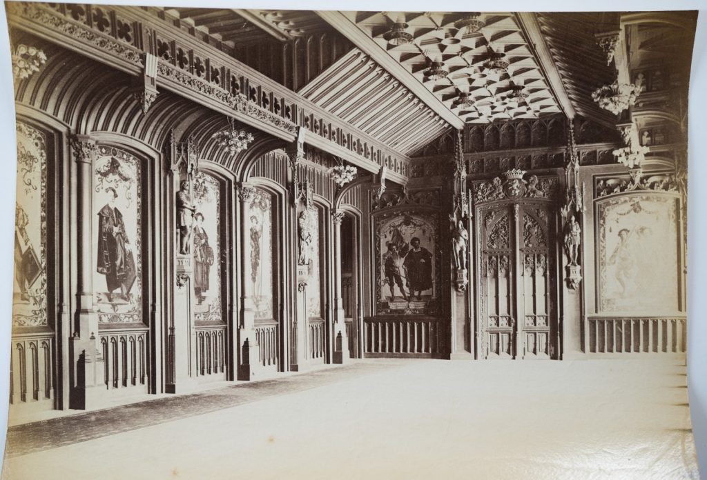 PHOTO Albumine Belgique 22X28cm 1880 Bruxelles , hôtel de ville