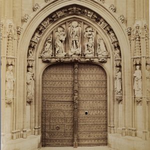 PHOTO Albumine	Belgique 22X28cm 1880 Bruxelles , hôtel de ville