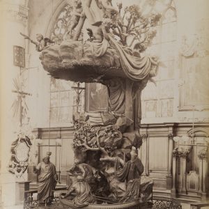 PHOTO Albumine	Belgique	Anvers	22X28cm	1880 EGLISE SAINT ANDRE Hermans Gustave