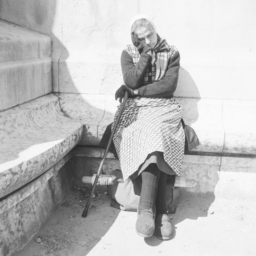 Tirage Photo sur papier  argentique PARIS  1960 format 30x30cm
