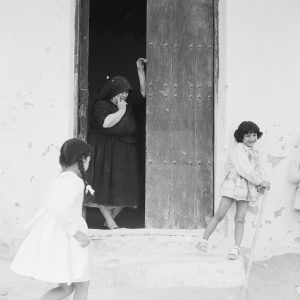 photo sur papier  argentique ESPAGNE 1960 format 30x30cm