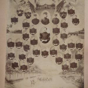 PHOTO Albumine	France	Photomontage Mosaïque	39X58cm	1903 militaire INFANTERIE