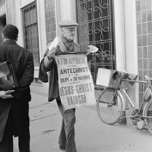 Photo sur papier  argentique EVANGELISTE PARIS 1960 format 30x30cm