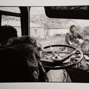 TIRAGE PHOTO  ARGENTIQUE 1990' Olivier Culmann	reportage en Roumanie 18X24cm