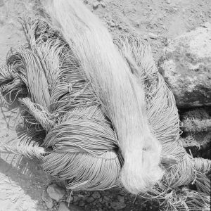 Photo papier  argentique Espagne pecheur 1960 format 40x40cm