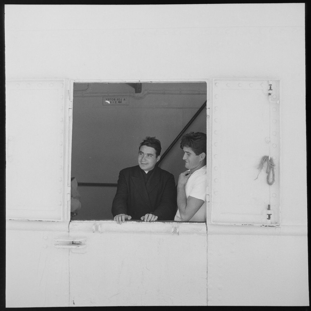 Photo papier  argentique Espagne portrait  1960 format 40x40cm