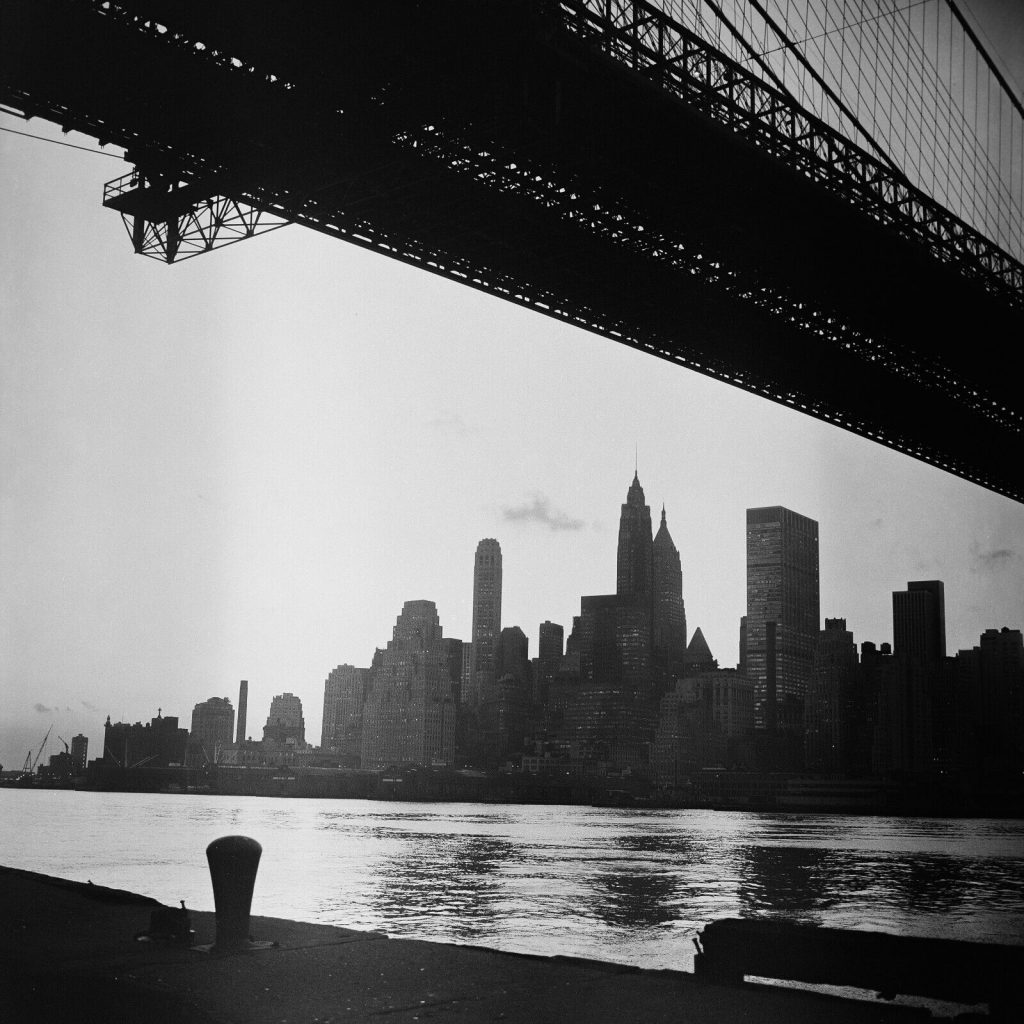 Photo papier argentique New York 1960 format 40x40cm