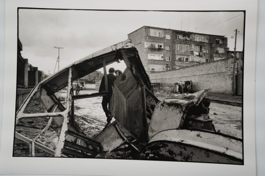 PHOTO Argentique reportage en Roumanie 18X24cm 1990 Olivier Culmann