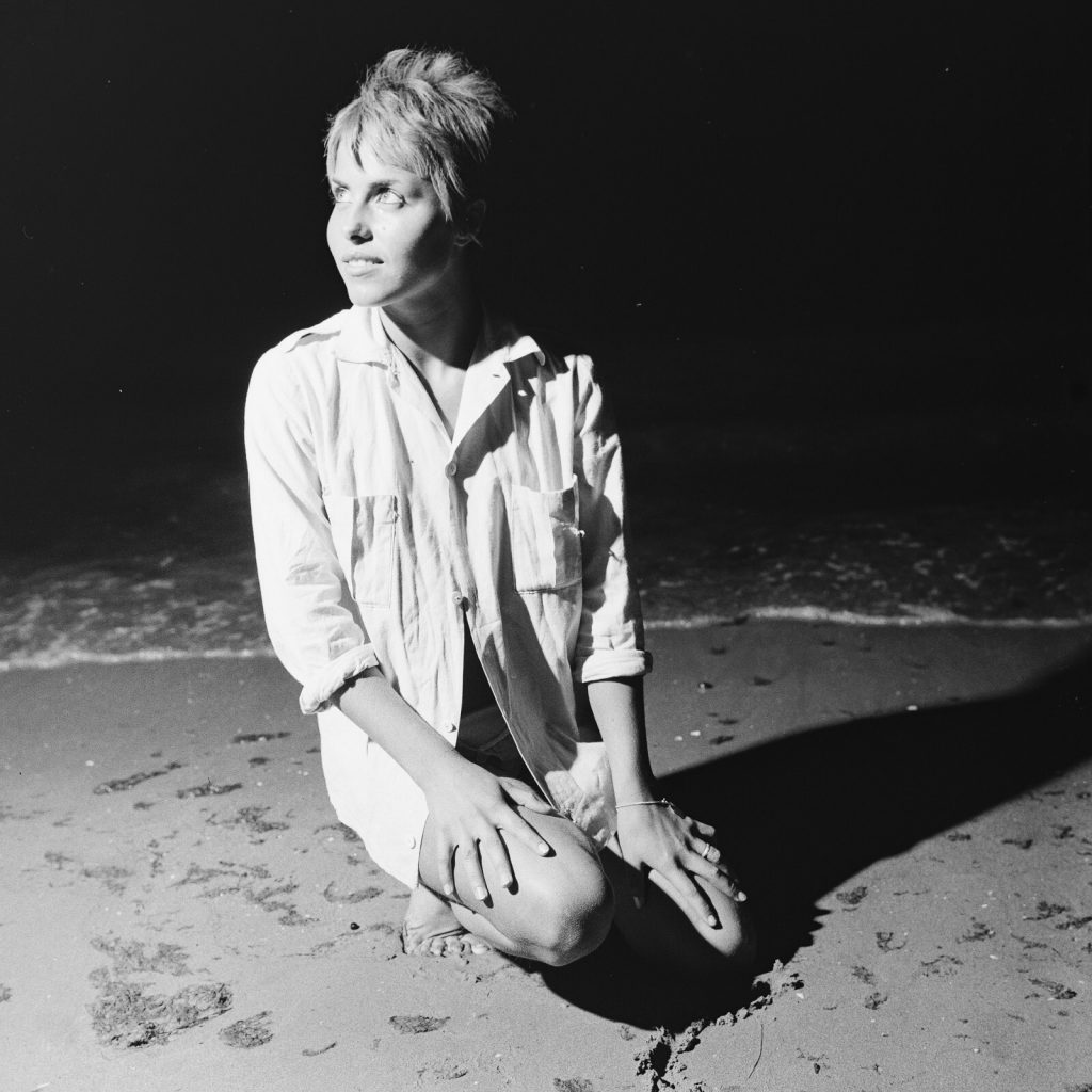 Photo papier argentique Baryté Espagne FEMME 1960 format 40x40cm